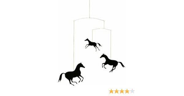 horse baby mobile