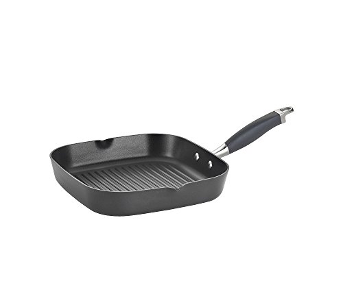 Anolon Advanced Hard Anodized Nonstick Deep Square Grill Pan w/Pour Spouts 1 Anolon Advanced Hard Anodized Nonstick Deep Square Grill Pan w/Pour Spouts