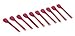 Maroon Spoons - Small