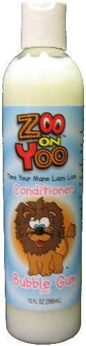 Zoo On Yoo Tame Your Mane Lazy Lion Conditioner - Bubble Gum 10 oz