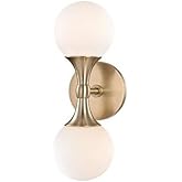 Hudson Valley Lighting 3302-AGB Two Light Wall Sconce, 2, Aged Brass