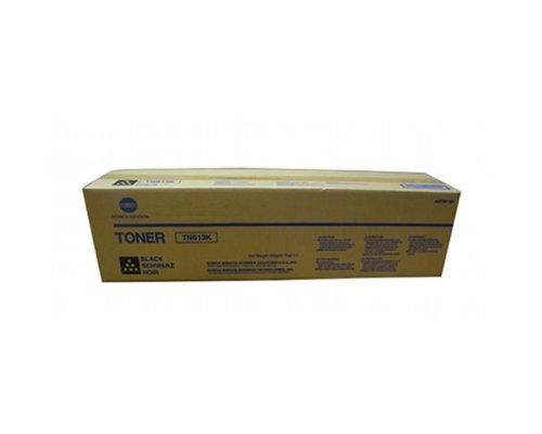 Konica Minolta Part # TN-613K OEM Black Toner Cartridge - 45.000 Pages (A0TM130) by Bizhub