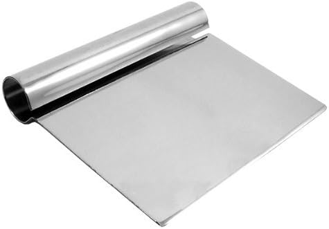 Stainless Steel Dough Scraper/Cutter w/Stainless Steel Handle by YB Chef's