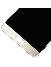 lshtech visualización LCD Asamblea digitalizador de visualización táctil para Samsung Galaxy Note 5 con herramientas libres (Oro)