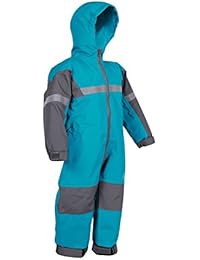 OAKI Rain Suit Kids - Toddler Snowsuit - One Piece Rain Jacket/Pant for Girls & Boys, Celestial Blue, 5
