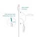 ONSON Lightning Cable,3Pack 6FT Lightning to USB Cable Charging Cord for iPhone 7/7 Plus,6/6S/6 Plus/6S Plus,5/5S/5C/SE,iPad,iPod Nano 7,iPod Touch (White)