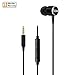 Single Earbud, Wired One Side Headphone with Mic, Remote and Volume Control, One Ear Wearing and Keep the Other Ear Open for Awareness, ChanGeek CGS08