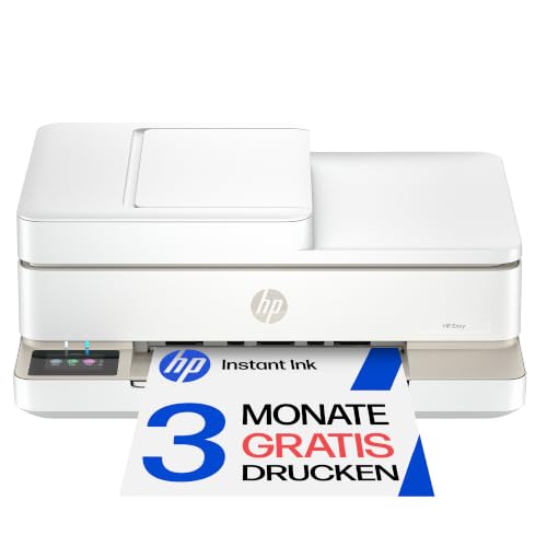 HP Envy 6520e, Multifunktionsdrucker, 3 Monate gratis drucken Instant Ink inklusive, Drucken, Kopieren, Scannen, Mobiler Faxversand, Wi-Fi, Automatisc