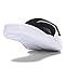 Under Armour Men's Ignite IV Slide, White (100)/Black, 9
