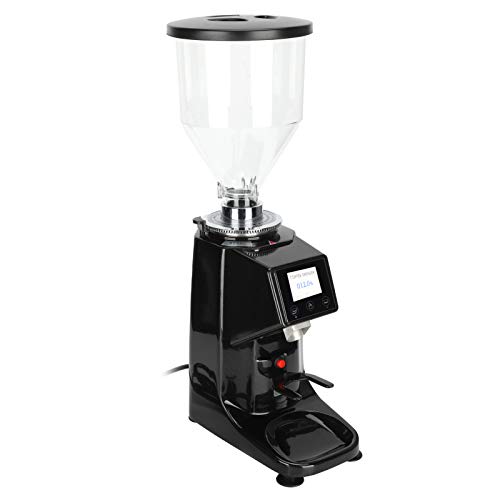 Gcgg Kaffeebohnenmühle Elektrische Elektrische Kaffeemühle LCD-Touchscreen-quantitative Bohnenschleifer Mit Saugnapf…