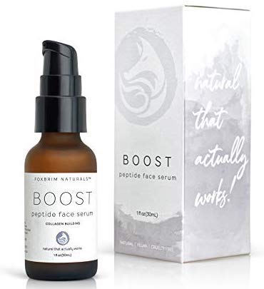 boost peptide face serum