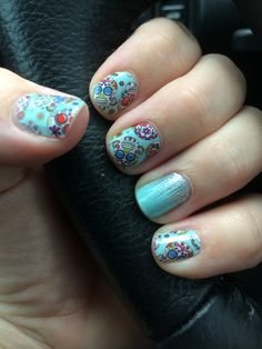 Jamberry Nails - Dia De Los Muertos