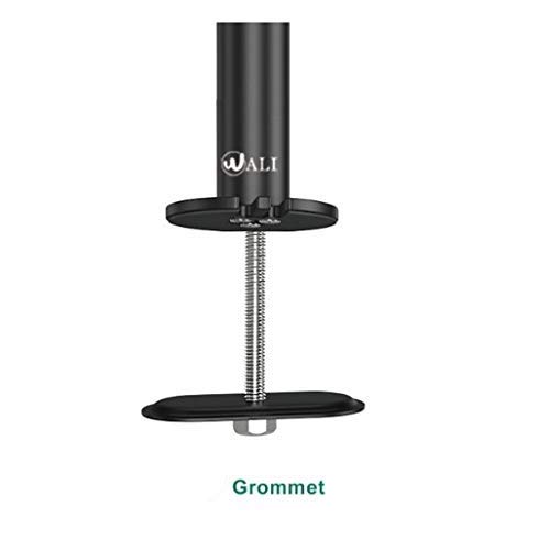 WALI Grommet Base Stand Mounting for Monitor Mount Workstation System (GROM-B), Black