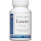 Dr. Whitaker's Clinical Grade 20 mg Lutein Supplement Helps Protect Your Eyes from the Daily Bombardment of Blue Light and Oxidative Stress, 60 Softgels (30 - day supply)