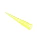 Eowpower 1000 Pieces Clear Yellow 200 ul Laboratory Lab Plastic Liquid Pipette Pipettor Tips