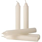 Set of 12 Long-Burn Emergency Candles, Unscented