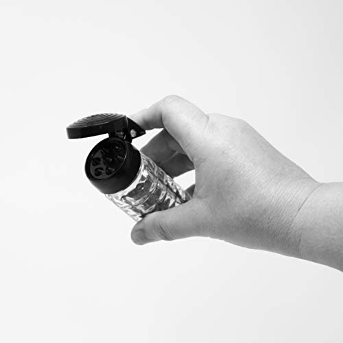 Moisture Proof Humidity Free Shake it Free Shaker Glass Salt and Pepper