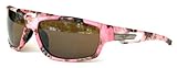 VertX Womens Pink Camouflage Polarized Sunglasses Sport Fishing Hunting