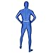 Original Morphsuit Fancy Dress Costume ,Blue, Large
