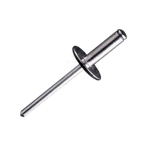 DOJA Barcelona Pop Rivets - Pack 100-4,8x18mm - Aluminium Blind Rivets, Pop Blind and Metal Rivets for Joining All Types of Metal with Pneumatic or Manual Riveting Tools