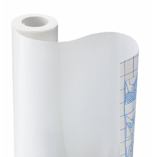 Con-Tact Readi-Write Dry Erase Roll of Contact Paper, 18-Inch x 6-Feet, White (06F-C82010-06) Color: White Size: 18 Inch x 6 Feet Model: 06F-C82010-06 Office Supply Store