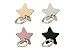 lenoup z179 (4 pcs) Cell Phone Holder,Star Phone Ring Kickstand,Universal 360 Rotation Cell Phone Finger Ring Grip for Almost All Phones/Pad(4 Color Star)