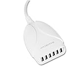 Smart&Cool Multi Port USB Charger 6 Port Wall Charger for iPhone iPad or Samsung Galaxy S5 S6 S7 Edge Note and Tablet