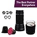 Mixpresso Manual Operated Mini Portable Espresso Maker, Compact Travel Coffee Maker,Compatible with Nespresso Pods, Mini Espresso Machine