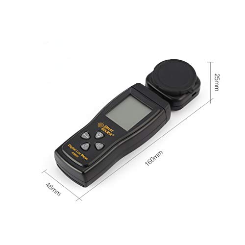 SMART SENSOR AS803 Digital Lux Meter Luminance Tester Light Meter 1-200000 Lux Tools Photometer Spectrometer Actinometer