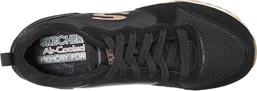 Og 85 Goldn Gurl, Sneaker a Collo Basso Donna, Black/White/Gold, 38 EU