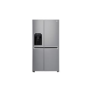 LG GSL761PZXV Freestanding American Fridge Freezer, Frost Free, 246 liters, Stainless Steel, Noise level: