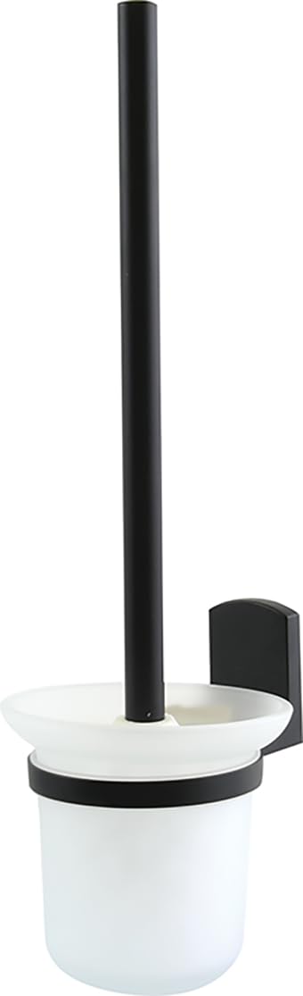 Spirella Taku Matt-Black Toilet Brush Holder, Matte Black — image 1