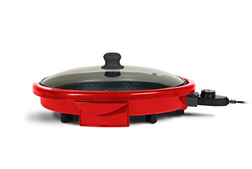 Maxi-Matic EMG-980R Indoor Grill 14" Round Red