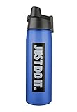 Nike Core Hydro Flow JDI Water Bottle (24oz, Game Royal/Black/White)