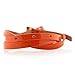 Girls Sweet Leather Patent Skinny Belt Bow Metal Slender Belt Candy Color