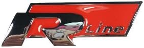 Dian Bin- R-line Red Metal Sticker Vehicle-badge Logo Emblem for Volkswagen Vw Available