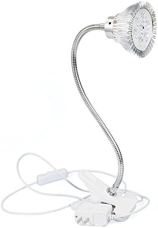 CQscoult LED Plant Grow Lights,Superior 7W Power, Strong Spring Clamp, Flexible 360 Degree Neck, Wide Illumination for Office, Home, Indoor Garden Greenhouse