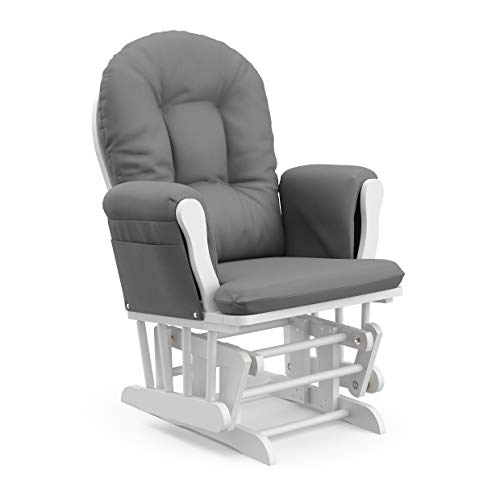 5 Storkcraft+Custom+Glider+Ottoman+White