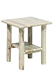 Montana Woodworks Montana Collection Nightstand/End Table, Ready to Finish