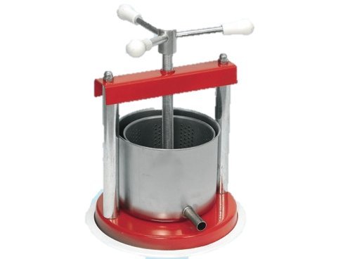 Presse mit Korb LT. 1,5 aus Edelstahl