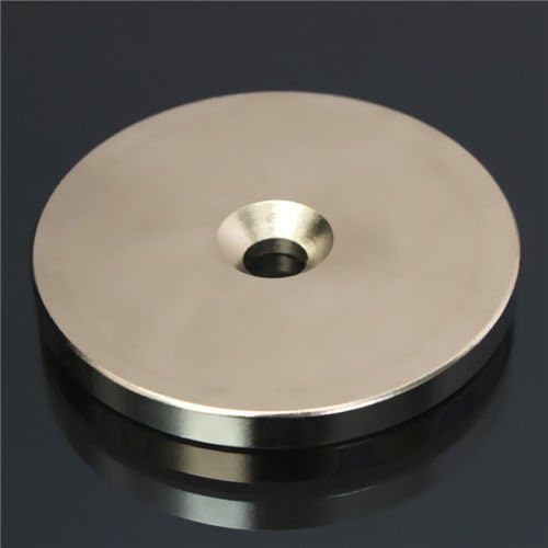 N52 50mmx5mm Countersunk Neodymium Ring Magnet Disc Hole 6mm Rare Earth Magnetic