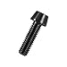 Bike Stem Bolts,Titanium Stem Bolts,M6X16/20 Titanium Bolts Screws, 6pcs MTB Road Mountain Bike Bicycle Stem Bolt Screws Titanium Tapered Head Bolt Screw with Washer (M6X16mm-Black)thumb 3