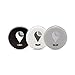 TrackR pixel - Bluetooth Tracking Device. Key Tracker. Phone Finder. Wallet Locator - Black, Gray, White (3 Pack)