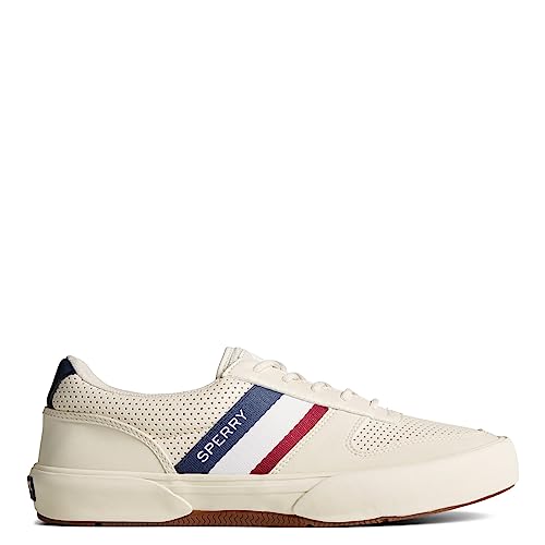 Sperry Mens Halyard Retro Lace Up Sneakers Shoes Casual Off