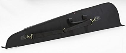 AKAH GmbH AKAH Büchsenfutteral Schwarz mit Fleece-Futter Gewehrtasche 128cm mit Seitentasche