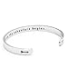 LParkin Graduation Gifts Bracelets For Her College Senior Junior High Middle School Students Gift Cuff Bracelet Inspirational Gifts For Women Graduation Jewelry
