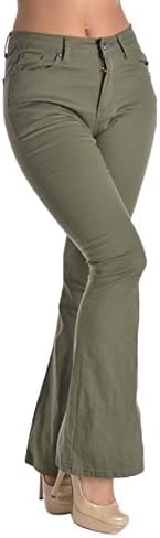 American Bazi Women's Colored Bootcut Pants RJB368 - R5E