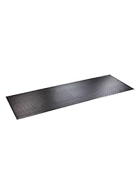 SuperMats High Density Commercial Grade Solid Equipment Mat 29GS Made in U.S.A. for Large Treadmills Ellipticals Rowers Water Rowing Machines Recumbent Bikes and Exercise Equipment