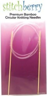 #0 2mm 60 Inch Circular Bamboo Knitting Needles