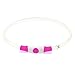 Led Dog Collar, BSEEN USB Rechargeable Flash Dog Necklace Light, Pet Safety Collar Makes Your Beloved Dogs Be Seen at Night for Small Medium Large Dogs(Pink)